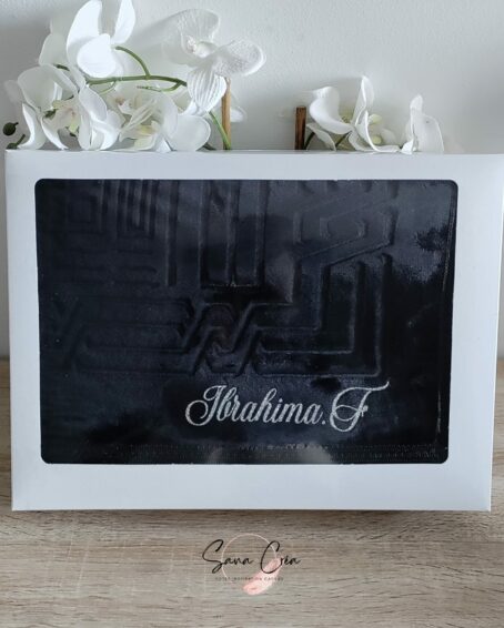 COFFRET TAPIS DE PRIÈRE RECTANGULAIRE