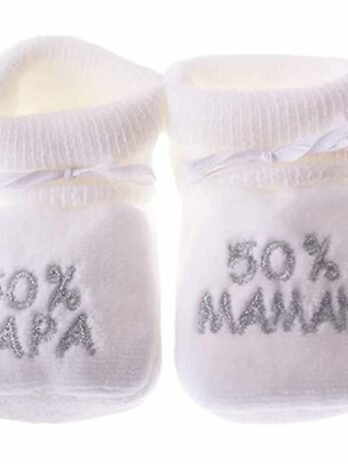 CHAUSSONS 50% MAMAN 50% PAPA