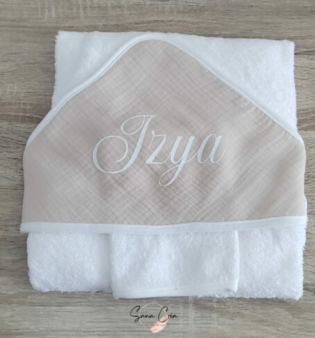 COFFRET DE BAIN GAZE DE COTON