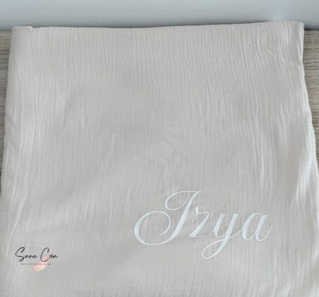 COUVERTURE GAZE DE COTON