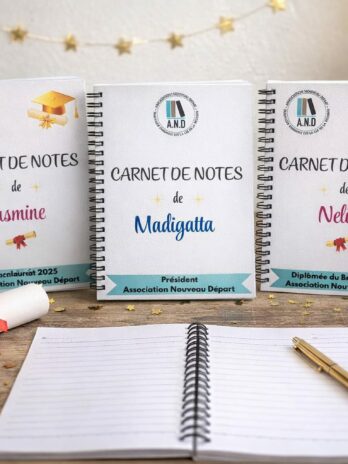 Cahier de Notes Sublimation